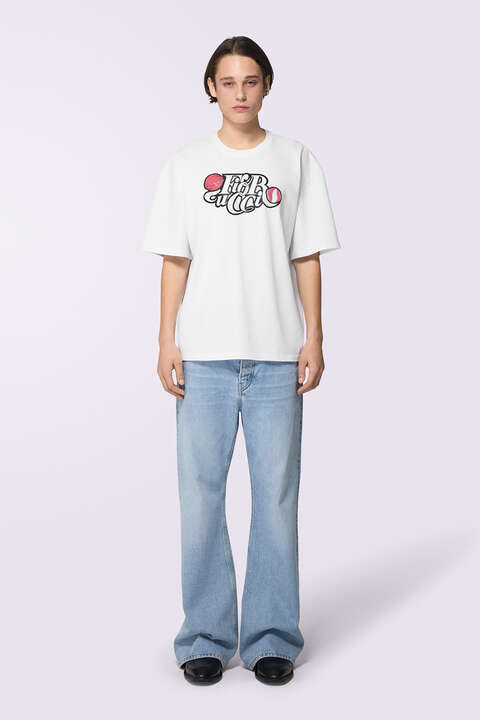 fiorucci Lollipop Logo T-Shirt White
