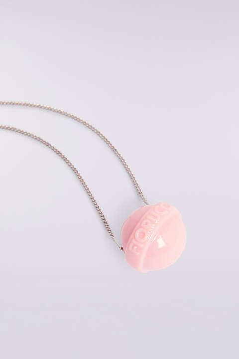 Fiorucci Lollipop Necklace Pink