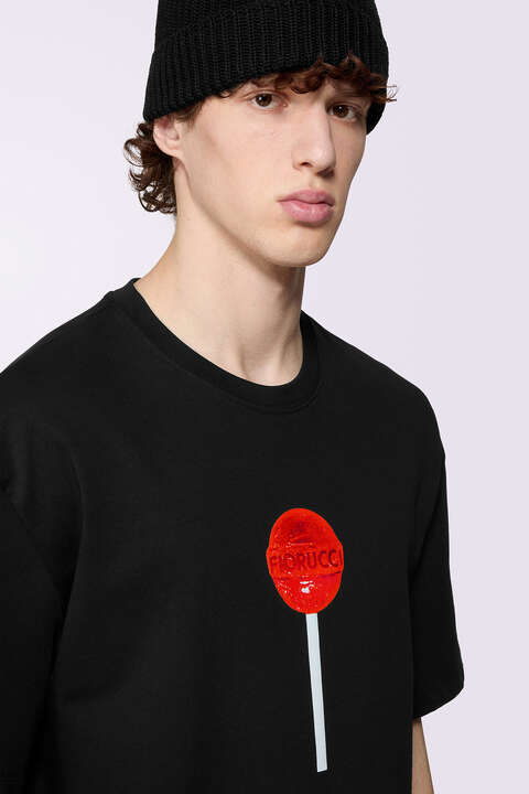 Fiorucci Lollipop T-Shirt Black