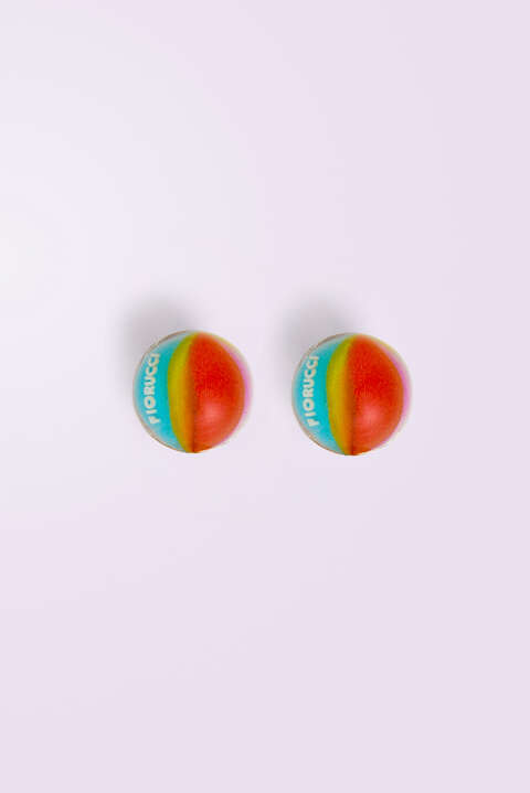fiorucci Marble Earrings Multi