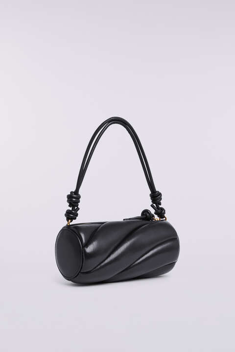 Fiorucci Mella Leather Bag Black