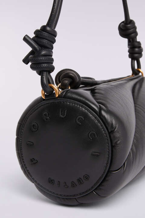 Fiorucci Mella Leather Bag Black