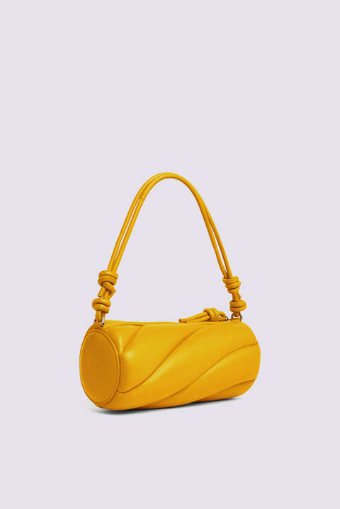 Fiorucci Mella Leather Bag Yellow