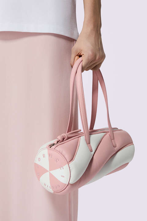 Fiorucci Mella Leather Baguette Bag Multi