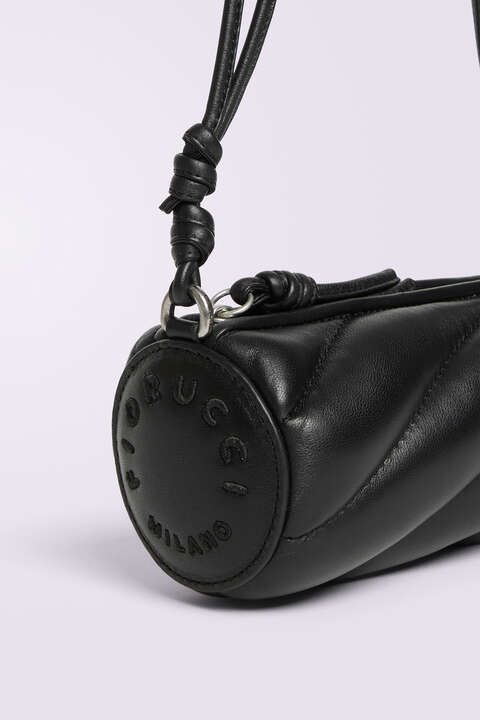 Fiorucci Mella Leather Micro Bag Black