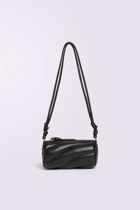 fiorucci Mella Leather Micro Bag Black