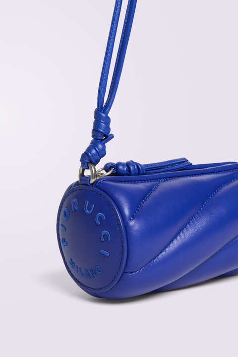 Fiorucci Mella Leather Micro Bag Blue