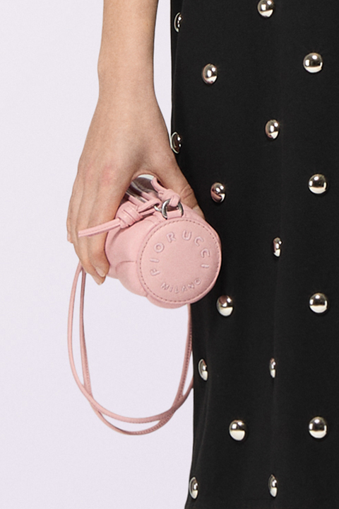 Fiorucci Mella Leather Micro Bag Pink