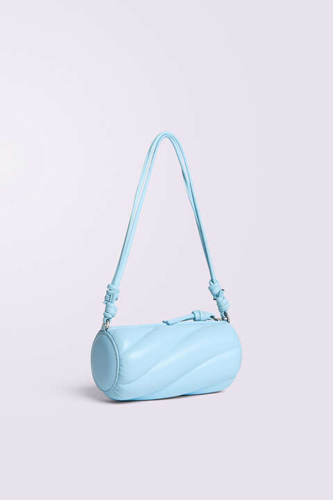 Fiorucci Mella Leather Mini Bag Blue