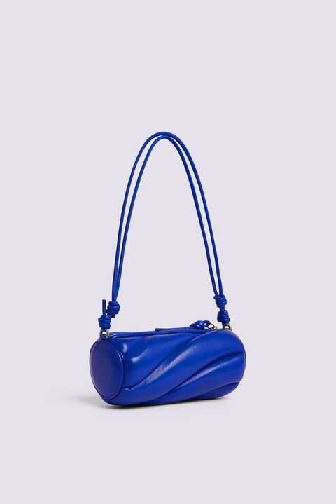 Fiorucci Mella Leather Mini Bag Blue