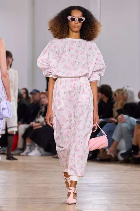 Fiorucci Mella Leather Mini Bag Pink