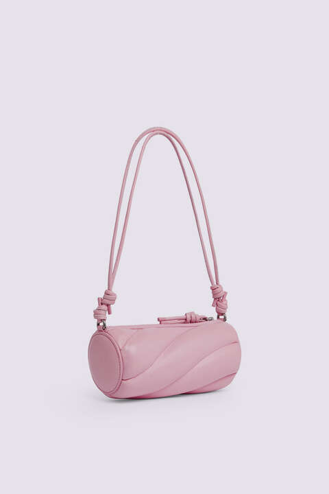 Fiorucci Mella Leather Mini Bag Pink