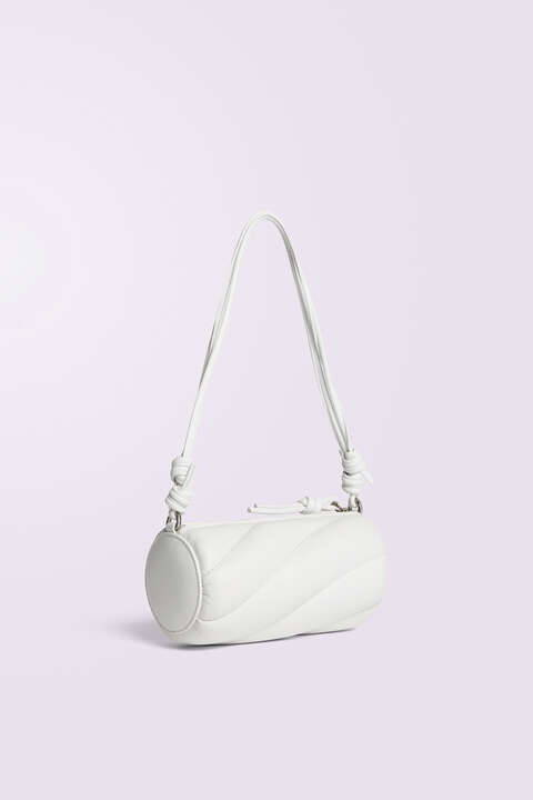 Fiorucci Mella Leather Mini Bag White
