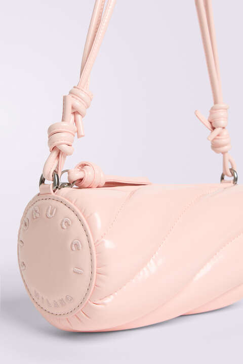Fiorucci Mella Vinyl Mini Bag Pink