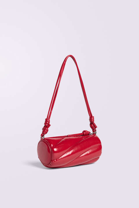 Fiorucci Mella Vinyl Mini Bag Red