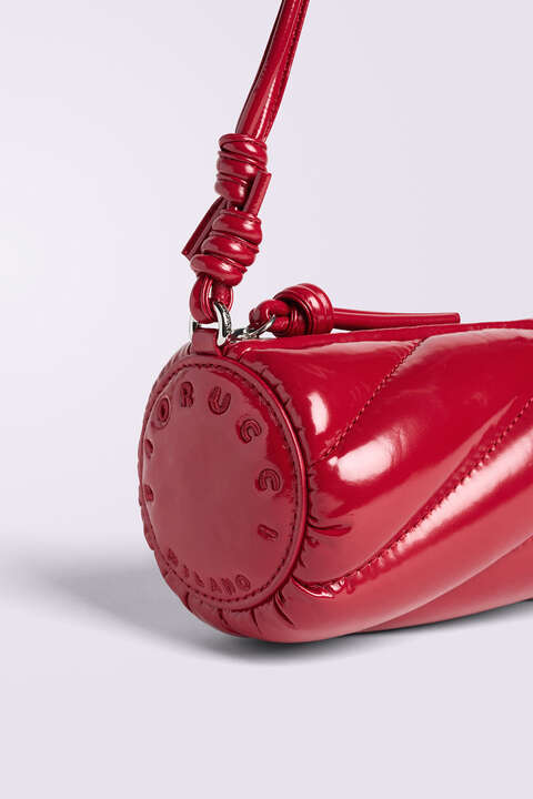 Fiorucci Mella Vinyl Mini Bag Red
