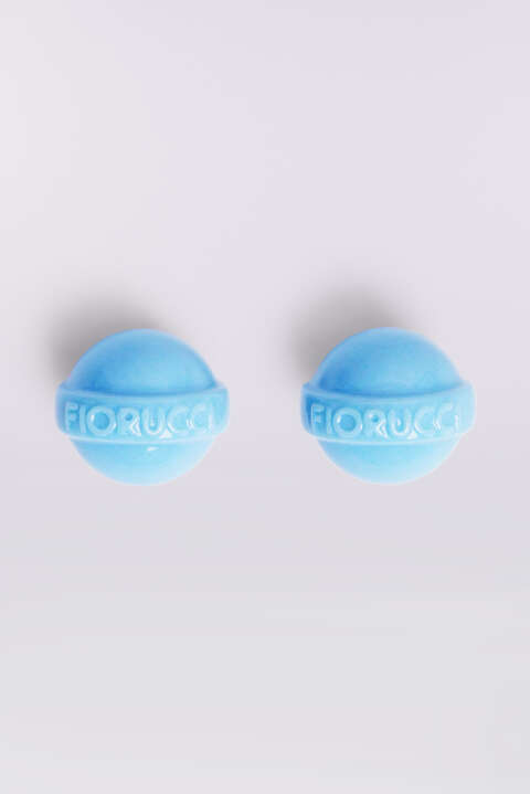 fiorucci Mini Lollipop Earrings Blue
