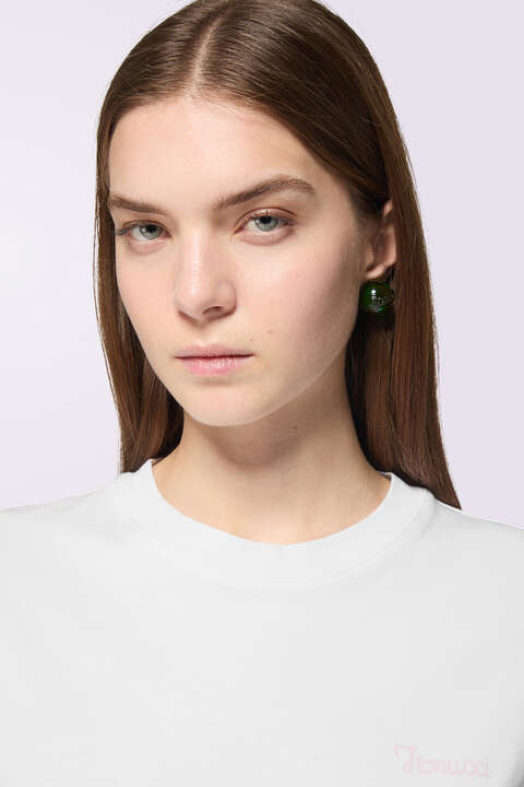 Fiorucci Mini Lollipop Earrings Green