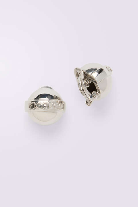 Fiorucci Mini Lollipop Earrings Silver