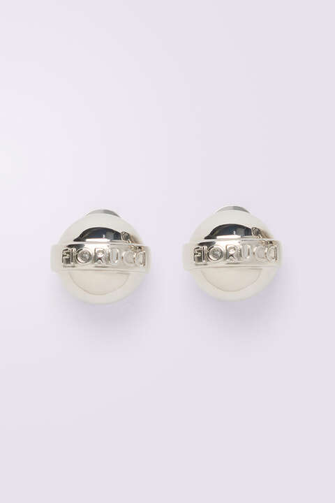 fiorucci Mini Lollipop Earrings Silver