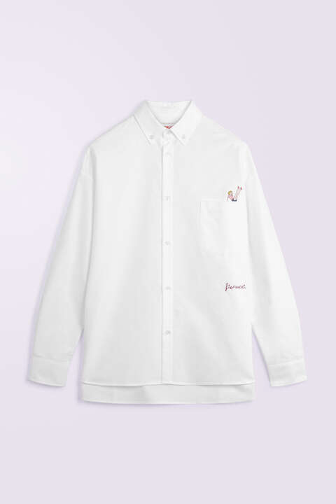Fiorucci Pin Up Lover Shirt White