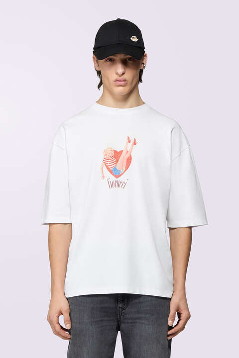 fiorucci Pin Up Lover T-Shirt White