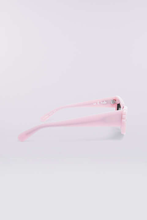 Fiorucci Rectangular Wing Sunglasses Pink