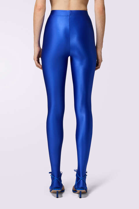 Fiorucci Semi-Footed Leggings Blue