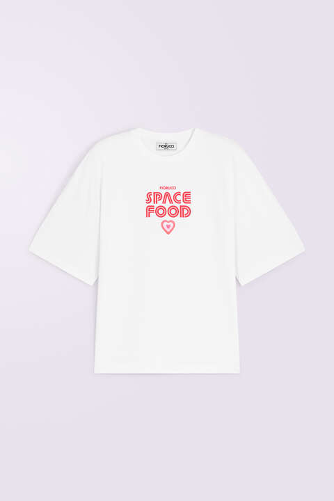 Fiorucci Space Food T-Shirt White