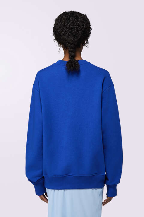 Fiorucci Varsity Logo Regular Sweatshirt Blue