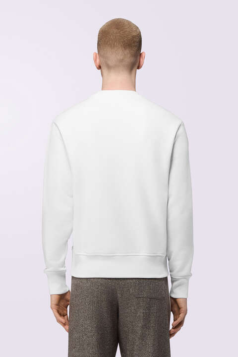 Fiorucci Varsity Logo Regular Sweatshirt White