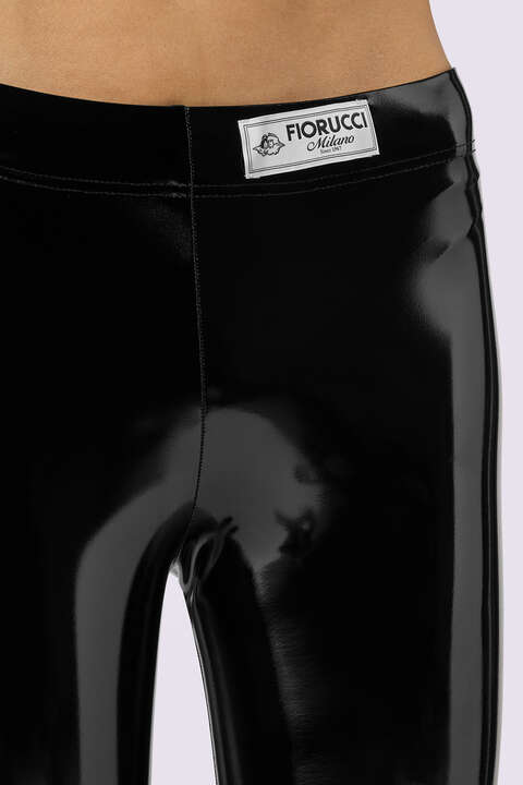 Fiorucci Vinyl Leggings Black