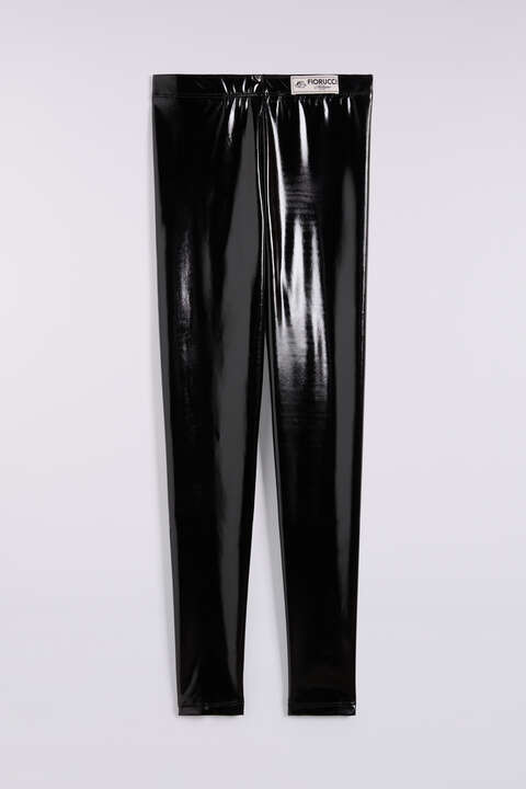 Fiorucci Vinyl Leggings Black