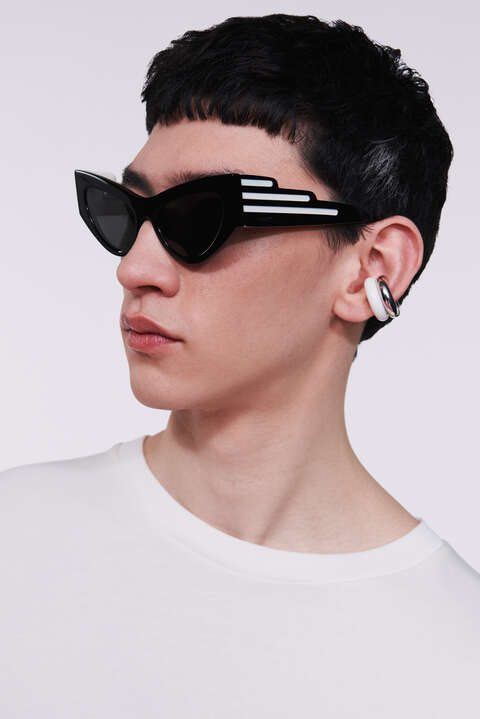 Fiorucci Wing Sunglasses Black