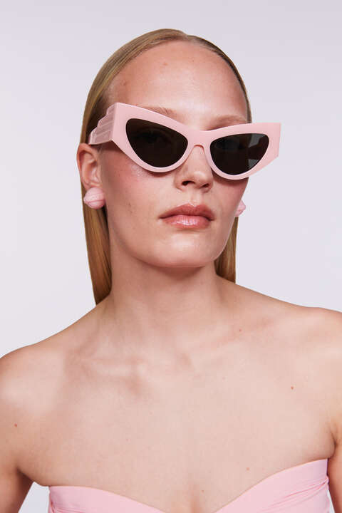 Fiorucci Wing Sunglasses Pink