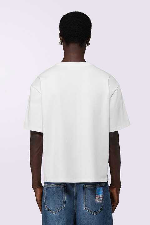 Fiorucci Winter Waterskiing Boxy T-Shirt White