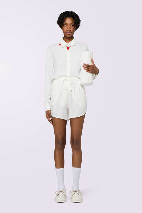 Fiorucci Women's Angels Patch Boat Shoes White