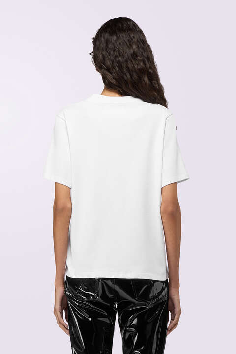 Fiorucci Kissing Angels Love Print Regular T-Shirt White