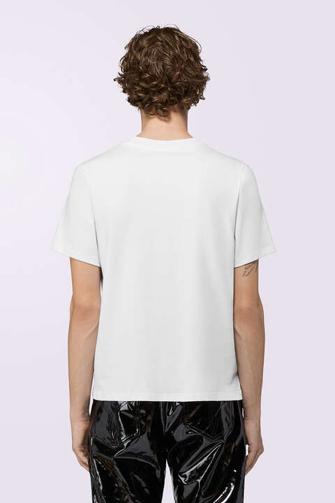 Fiorucci Kissing Angels Love Print Regular T-Shirt White