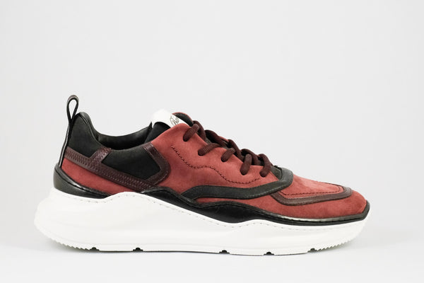 firenze shoes Barracuda Sneaker Burgandy
