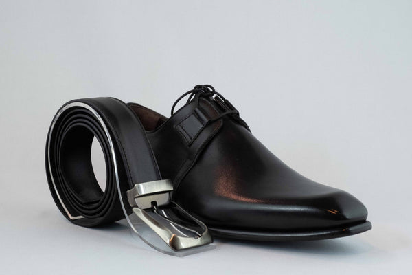 Firenze Shoes Cerbero Lace Up Black