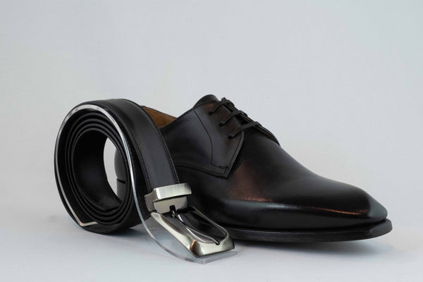 Firenze Shoes Cerbero Lace Up Black