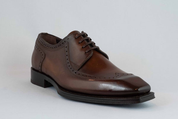 Firenze Shoes Cerbero Lace Up Brown