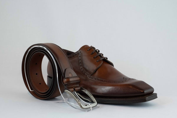 Firenze Shoes Cerbero Lace Up Brown