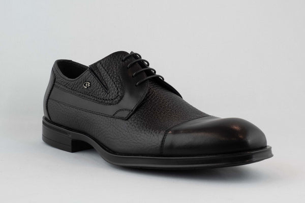 Firenze Shoes Dino Bigione Lace Up Black