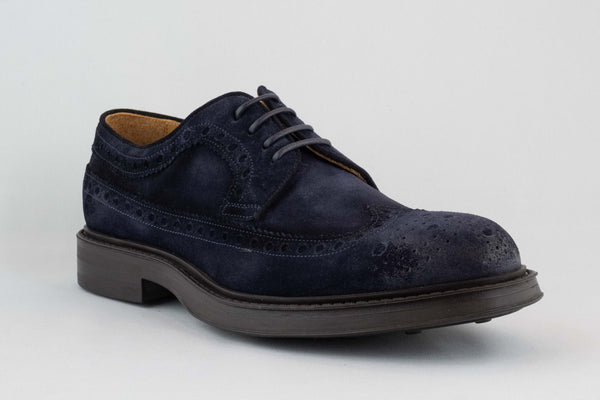 Firenze Shoes Dino Bigione Lace Up Blue
