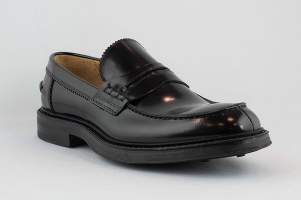 Firenze Shoes Dino Bigione Loafer Black
