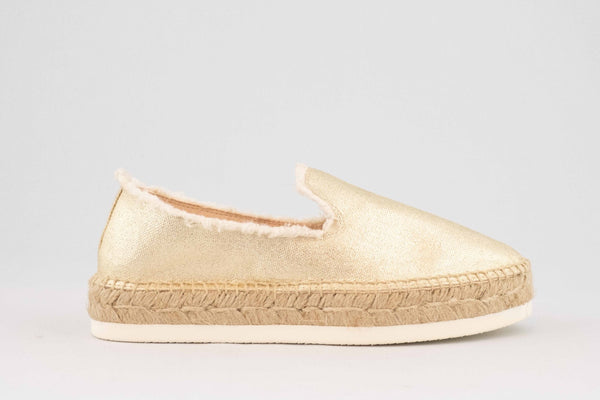 firenze shoes Fabi Flats Gold