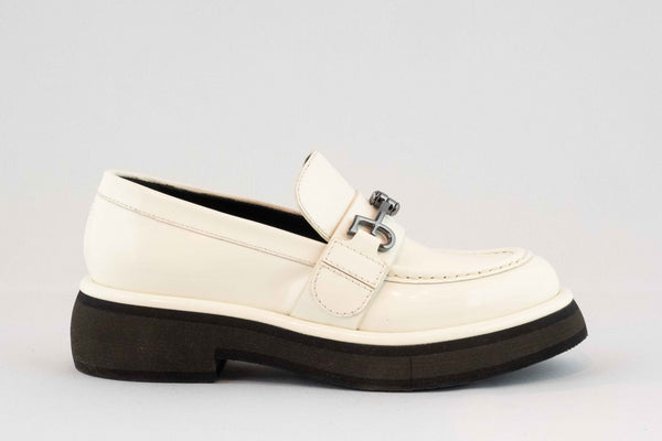firenze shoes Fabi Loafer White
