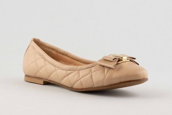 Firenze Shoes Fiorangelo Ballerina Beige